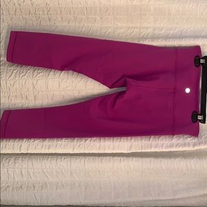 Lululemon Wunder Under Crop Leggings